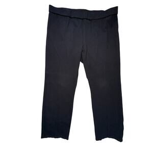 Tory Burch Pants Black pullon Trousers Casual Workwear Designer Women’s Size XL